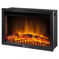 Каминокомплект Electrolux Bricks 30 с очагом EFP/P-3020LS камень бежевый, шпон темный дуб