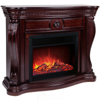 Электрокамин RealFlame  Barcelona 33 AO с очагом Moonblaze Deluxe Black