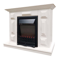 Каминокомплект Хорошие Камины Юпитер с очагом Electrolux Classic EFP/P-1020LS белый