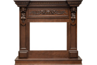 Каминокомплект Royal Flame Sorrento угловой - Орех с очагом Majestic FX Black