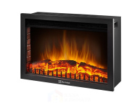 Каминокомплект Electrolux Bricks 25 с очагом EFP/P-2720RLS камень бежевый, шпон темный дуб