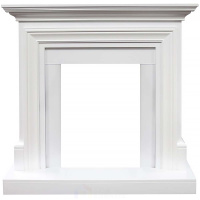 Каминокомплект Royal Flame Bradford - Белый с очагом Fobos FX M Brass