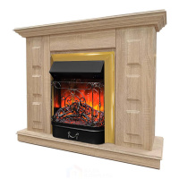 Каминокомплект Хорошие Камины Юпитер с очагом RealFlame Majestic Lux BR S сосна