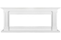 Каминокомплект Royal Flame Lyon 60 - Белый с очагом Vision 60 LED