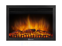 Каминокомплект Electrolux Bricks 25 с очагом EFP/P-2720RLS камень бежевый, шпон темный дуб