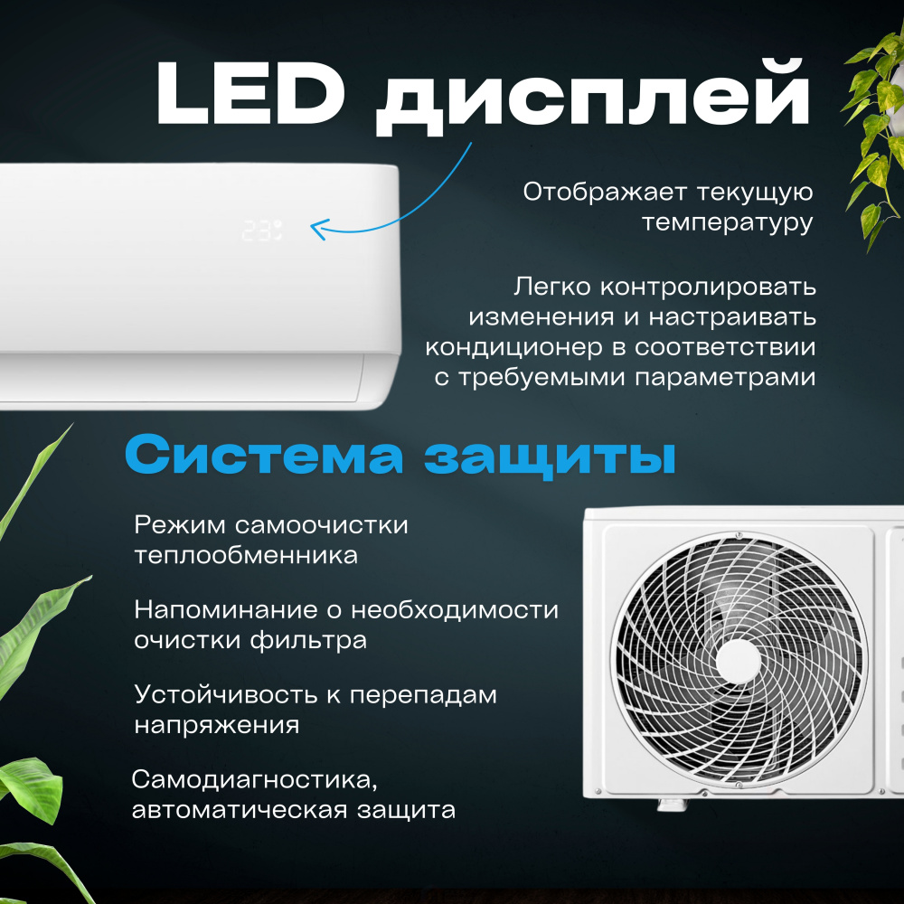 Сплит система Daichi AIR20AVQ1 AIR20FV1 Air on off