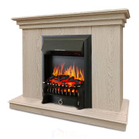 Каминокомплект Хорошие Камины Марс с очагом Royal Flame Fobos FX Black сосна