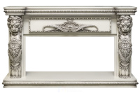 Каминокомплект Royal Flame Windsor 42 - Слоновая кость с темной патиной с очагом Vision 42 LOG LED