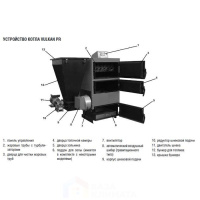 Твердотопливный котел Kentatsu VULKAN PR-70P
