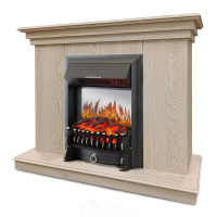 Каминокомплект Хорошие Камины Марс с очагом Royal Flame Fobos FX M Black сосна