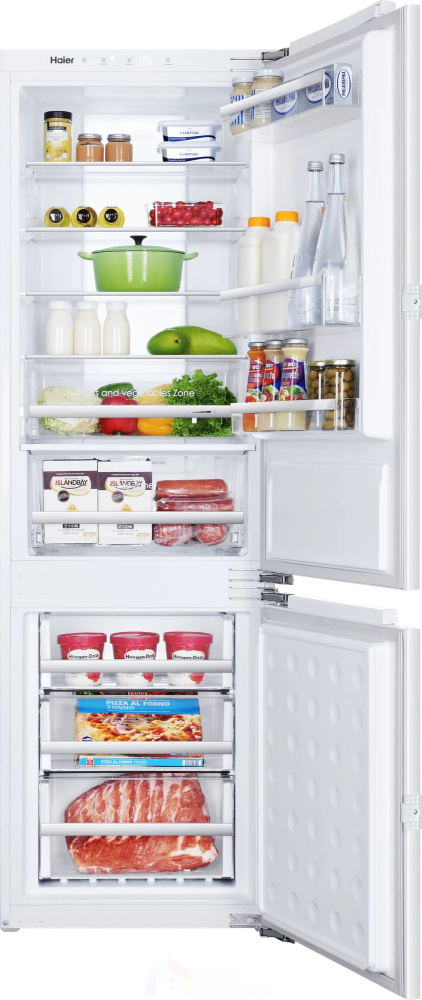 Встраиваемый холодильник Haier bcft629twru