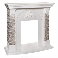 Портал для электрокамина Athena GR STD WT RealFlame