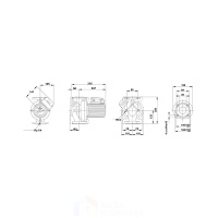 Насос циркуляционный grundfos ups 40-60-2 f (1х230 в)
