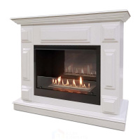 Каминокомплект Хорошие Камины Юпитер с очагом Firelight BFP/P-2520 белый