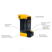 Теплогенератор на отработанном масле Master WA 33 B