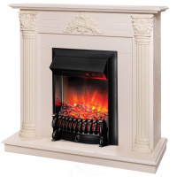 Электрокамин RealFlame  Stefania WT-F612 с очагом Fobos Lux Black RC