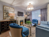 Портал Dimplex Alexandria - Махагон коричневый антик
