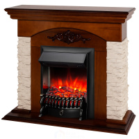 Электрокамин RealFlame  Neapolis NT с очагом Fobos Lux Black