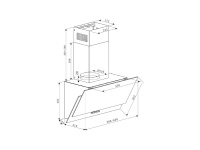 Кухонная вытяжка making Oasis everywhere NC-50W