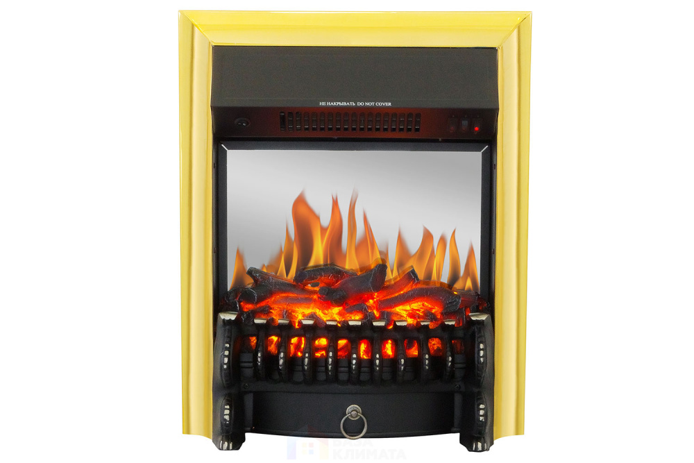 Каминокомплект Хорошие Камины Юпитер с очагом Royal Flame Fobos FX M Brass белый