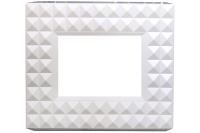 Каминокомплект Dimplex Diamond - Бьянко белый с очагом Cassette 600 LNH-INT (с дровами)