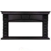 Каминокомплект Electrolux Porto 42/40/36 с очагом EFP/P-3620LS камень черный, шпон венге