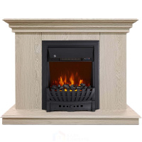 Каминокомплект Хорошие Камины Марс с очагом Royal Flame Aspen Black сосна