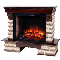 Электрокамин RealFlame  Kansas 33/33W AO с очагом Epsilon 33