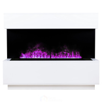 Электрокамин RealFlame Modern CST1000 WT-P511 с очагом 3D Cassette 1000 LED RGB