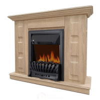 Каминокомплект Хорошие Камины Юпитер с очагом Royal Flame Aspen Black сосна