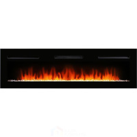 Каминокомплект Electrolux Canto Long с очагом Infinity EFPP-1600ULS графит, черный