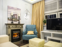 Каминокомплект Dimplex Derby - Old silver с очагом Cavendish