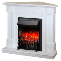 Электрокамин RealFlame Andrea Corner WT с очагом Fobos Lux Black