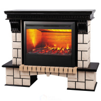 Электрокамин RealFlame  Stone 26 AO с очагом 3D Helios 26