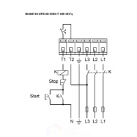 Насос циркуляционный grundfos ups 50-120 f (3x400 v)