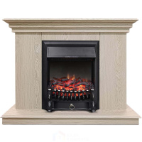 Каминокомплект Хорошие Камины Марс с очагом Royal Flame Fobos FX Black сосна