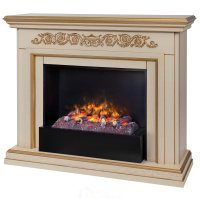 Электрокамин RealFlame Leticia 26 WT-619G с очагом 3D Cassette 630