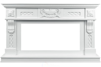 Каминокомплект Royal Flame Corsica - Матовый белый с очагом Vision 42 LED