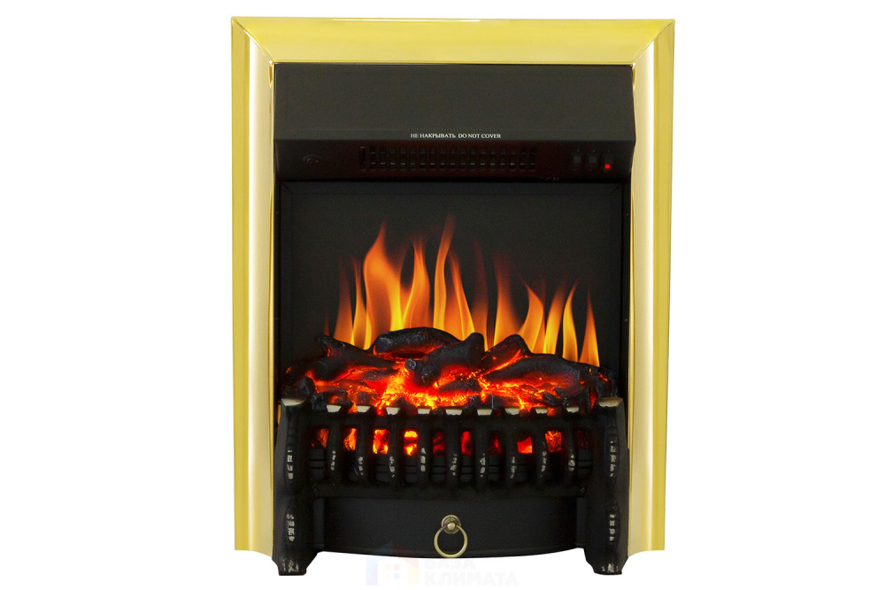 Каминокомплект Хорошие Камины Юпитер с очагом Royal Flame Fobos FX Brass белый