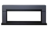 Каминокомплект Royal Flame Lindos Graphite Grey (линейный) с очагом Vision 60 LED