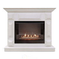 Каминокомплект Хорошие Камины Юпитер с очагом Firelight BFP/P-2520 белый
