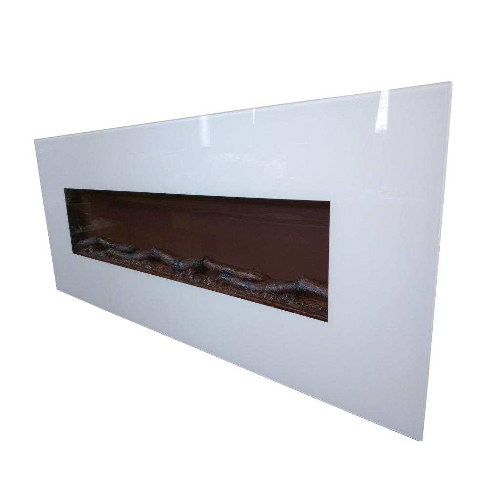 Каминокомплект Glenrich Genius 100 белое стекло