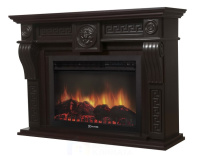 Каминокомплект Electrolux Vittoriano 26/30 с очагом EFP/P-3020LS темный дуб