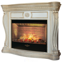 Электрокамин RealFlame Barcelona 33 WT с очагом 3D Firestar 33