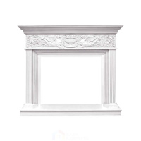 Каминокомплект Dimplex Palace - Белый с серебром с очагом Symphony 30'' DF3020-INT