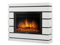 Каминокомплект Electrolux Moderno 30 с очагом EFP/P-3020LS шпон белый дуб
