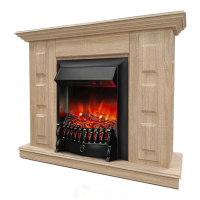 Каминокомплект Хорошие Камины Юпитер с очагом RealFlame Fobos Lux BL S сосна