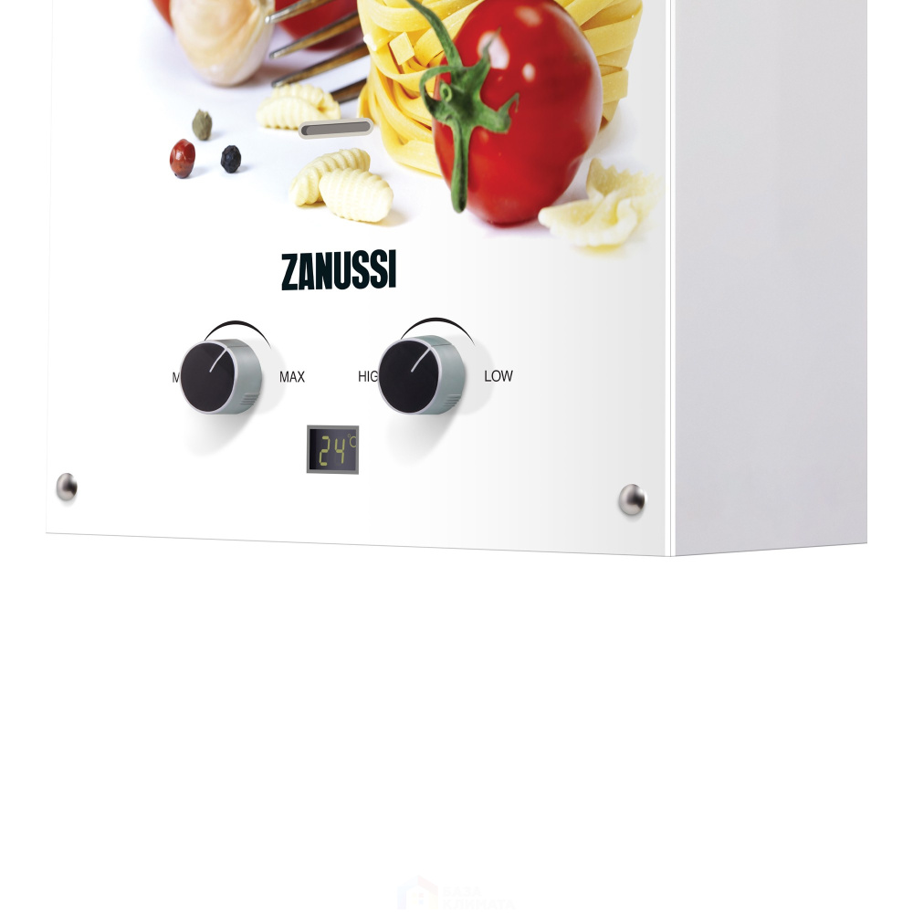 Газовая колонка Zanussi GWH 10 Fonte Glass La Spezia