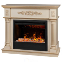 Электрокамин RealFlame  Silvia 26 WT-619G с очагом 3D Helios 26 SBG