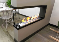 Биокамин Estetic Flame Contour торцевой сквозной 1100